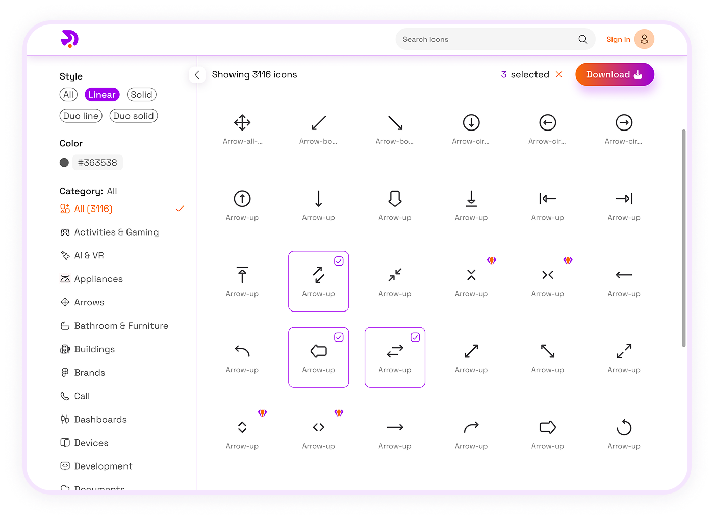 Iconixto - Icons Library